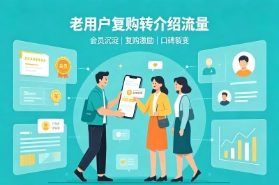 老用户复购转介绍流量
