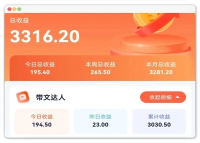 总收益