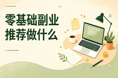 零基础副业推荐做什么?5个靠谱方向整理,碎片时间就能操作