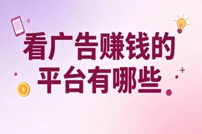 空闲时间变现!看广告赚钱的平台有哪些?新手适合的平台汇总