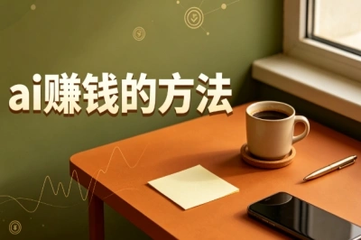 ai赚钱的方法有哪些?盘点低门槛渠道,上班族碎片化时间可做
