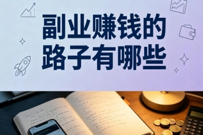 碎片时间可用!副业赚钱的路子有哪些?零成本兼职项目整理
