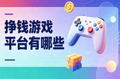 上班族副业参考!挣钱游戏平台有哪些?盘点靠谱的游戏平台
