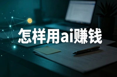 怎样用ai赚钱?盘点5个靠谱项目,普通人也能快速上手