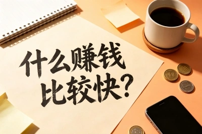 什么赚钱比较快?