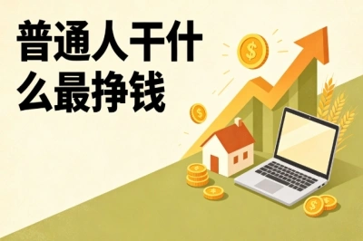 普通人干什么最挣钱?盘点5个靠谱赚钱项目,门槛低见效快