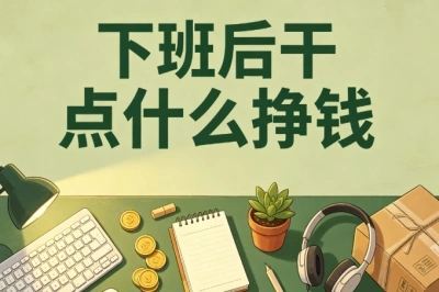 下班后干点什么挣钱?没有技能也能上手,适合打工人副业分享