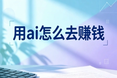 用ai怎么去赚钱?普通人实操方法推荐,零基础也能上手