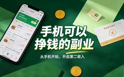 月入3000+的手机可以挣钱的副业,在家就能操作,第2种当天见收益