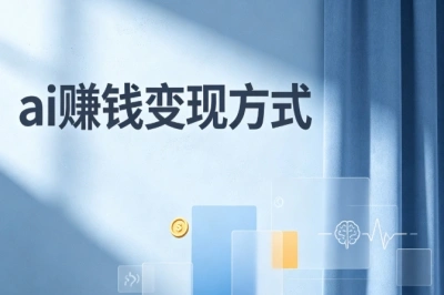 新手零门槛入门!ai赚钱变现方式推荐,普通人也可上手