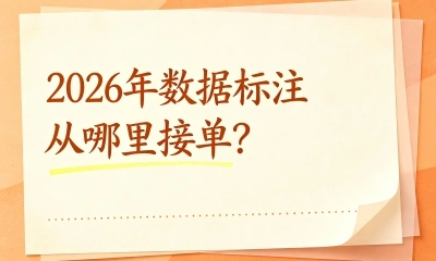 2026年数据标注从哪里接单?这5个靠谱平台别错过,单价高门槛低