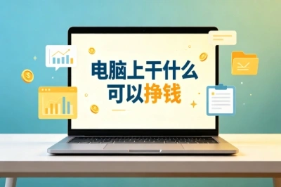 电脑上干什么可以挣钱?零基础赚钱方法盘点,新手零门槛可做