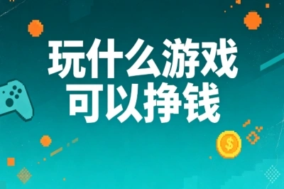 玩什么游戏可以挣钱?低门槛游戏副业分享,每日空闲就能做