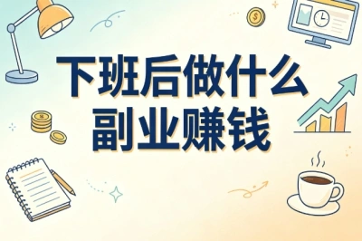 下班后做什么副业赚钱?长期稳定副业,利用晚间时间增加收入