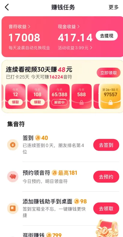 抖音极速版2026最新赚钱攻略,5个玩法配图