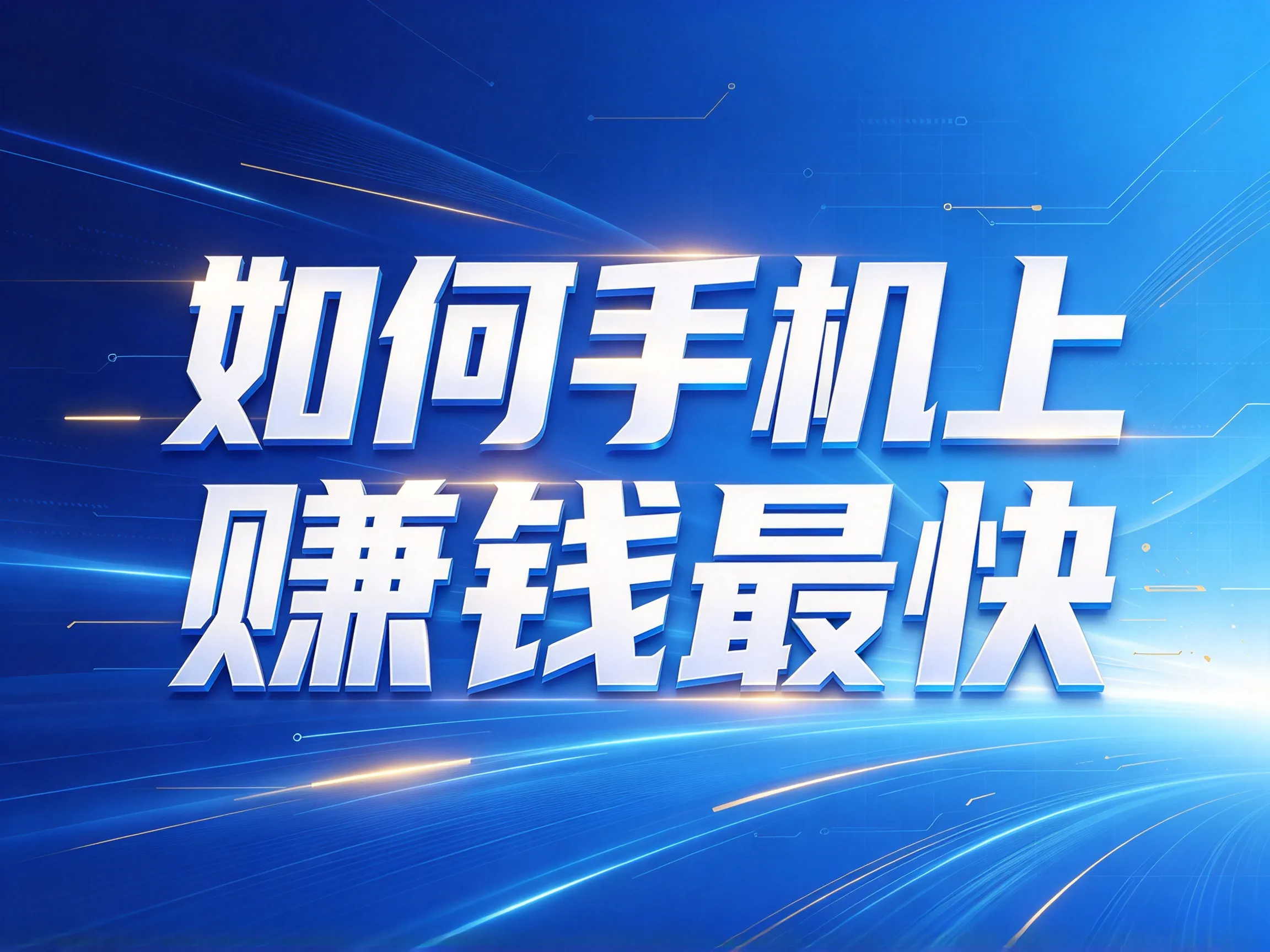 实测4条如何手机上赚钱最快的法子,一天80到150,别再瞎试了!