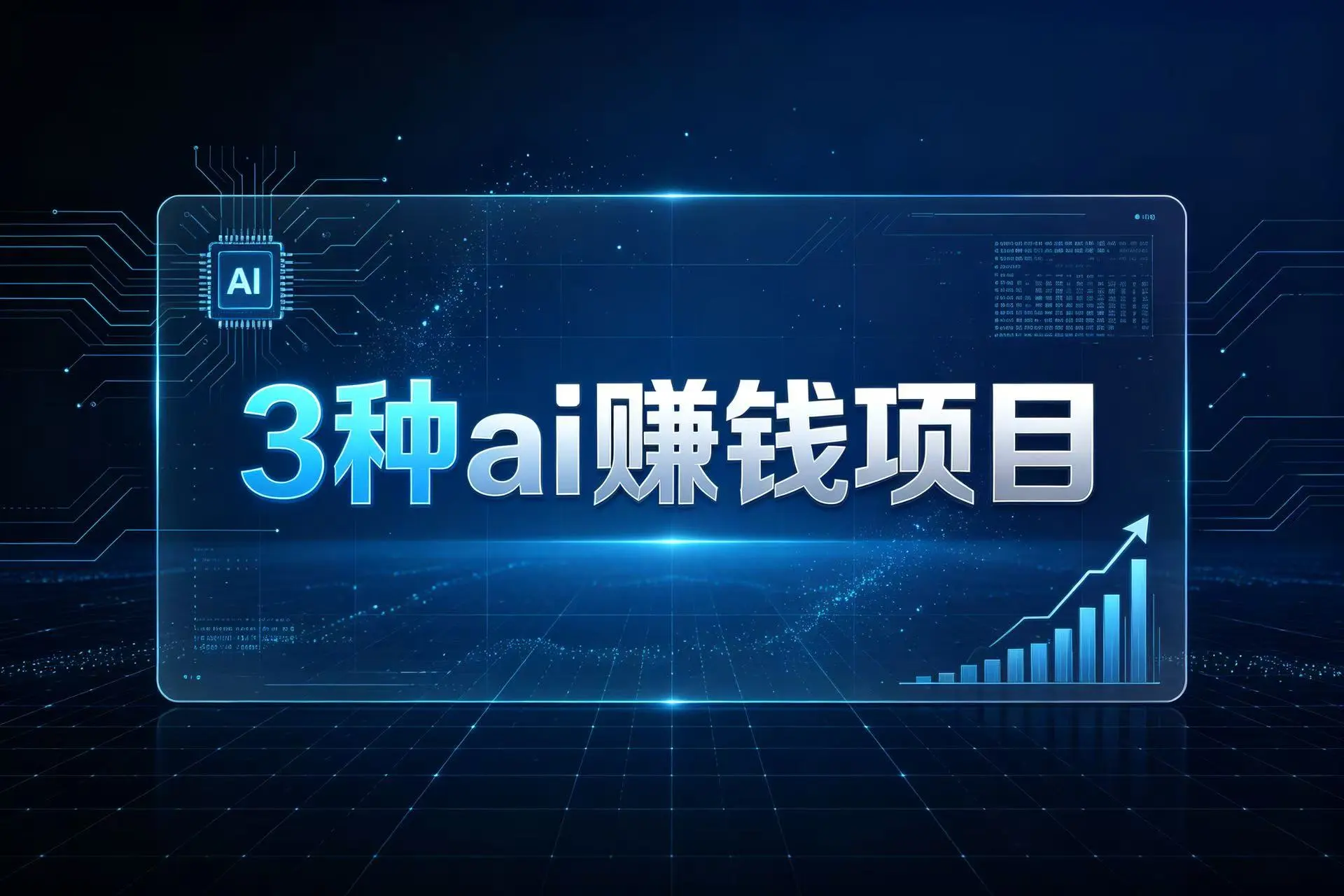 别再乱找ai赚钱项目，实测3种，不吹不黑，普通人也能上手