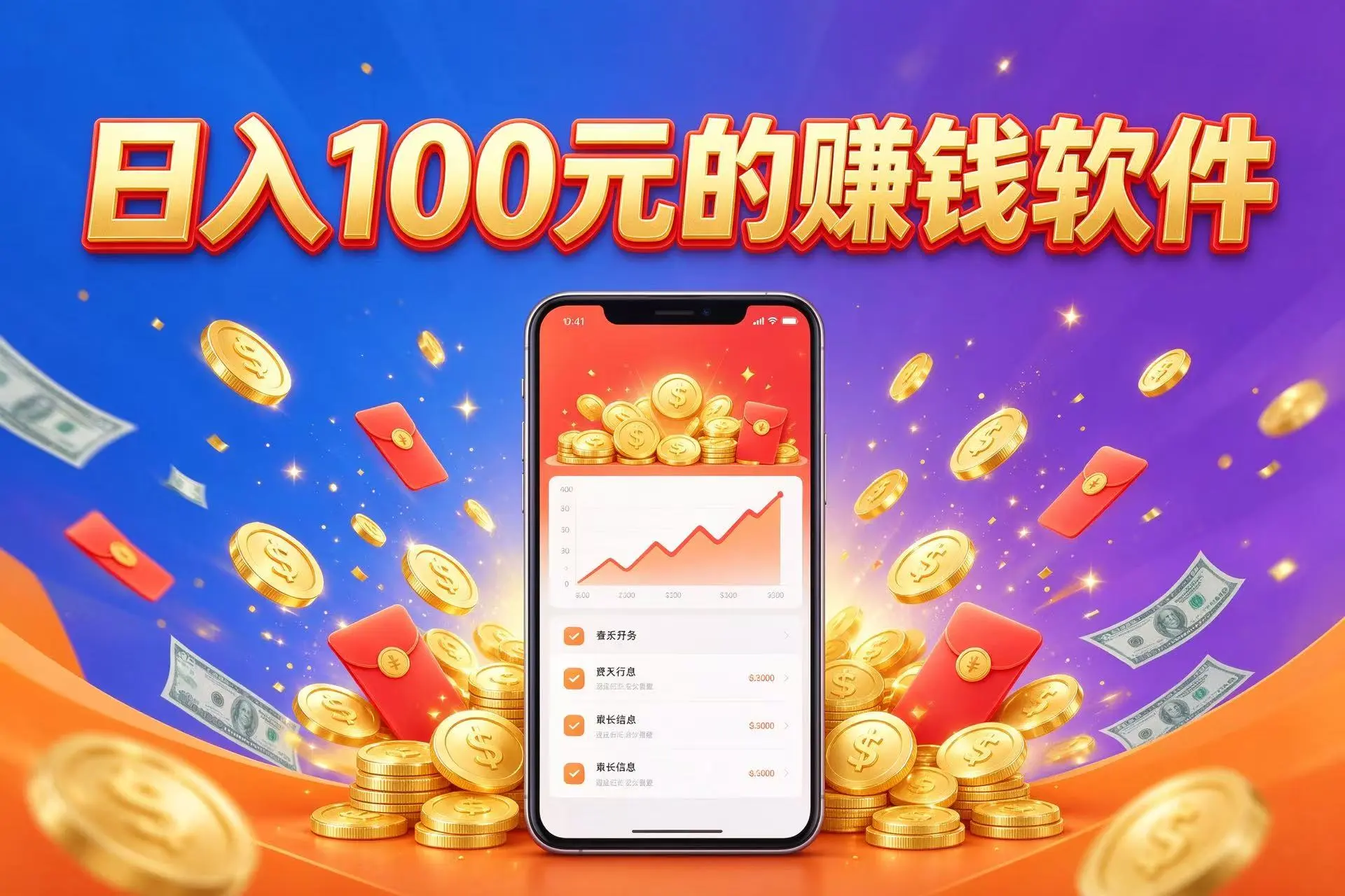 6个日入100元的赚钱软件，正规能提现，到手多少我记着账（附实测记录）