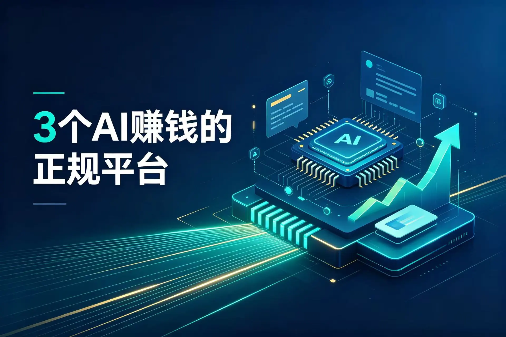 2026年ai赚钱的正规平台有哪些?推荐3个正规ai变现平台,别再乱交学费了!