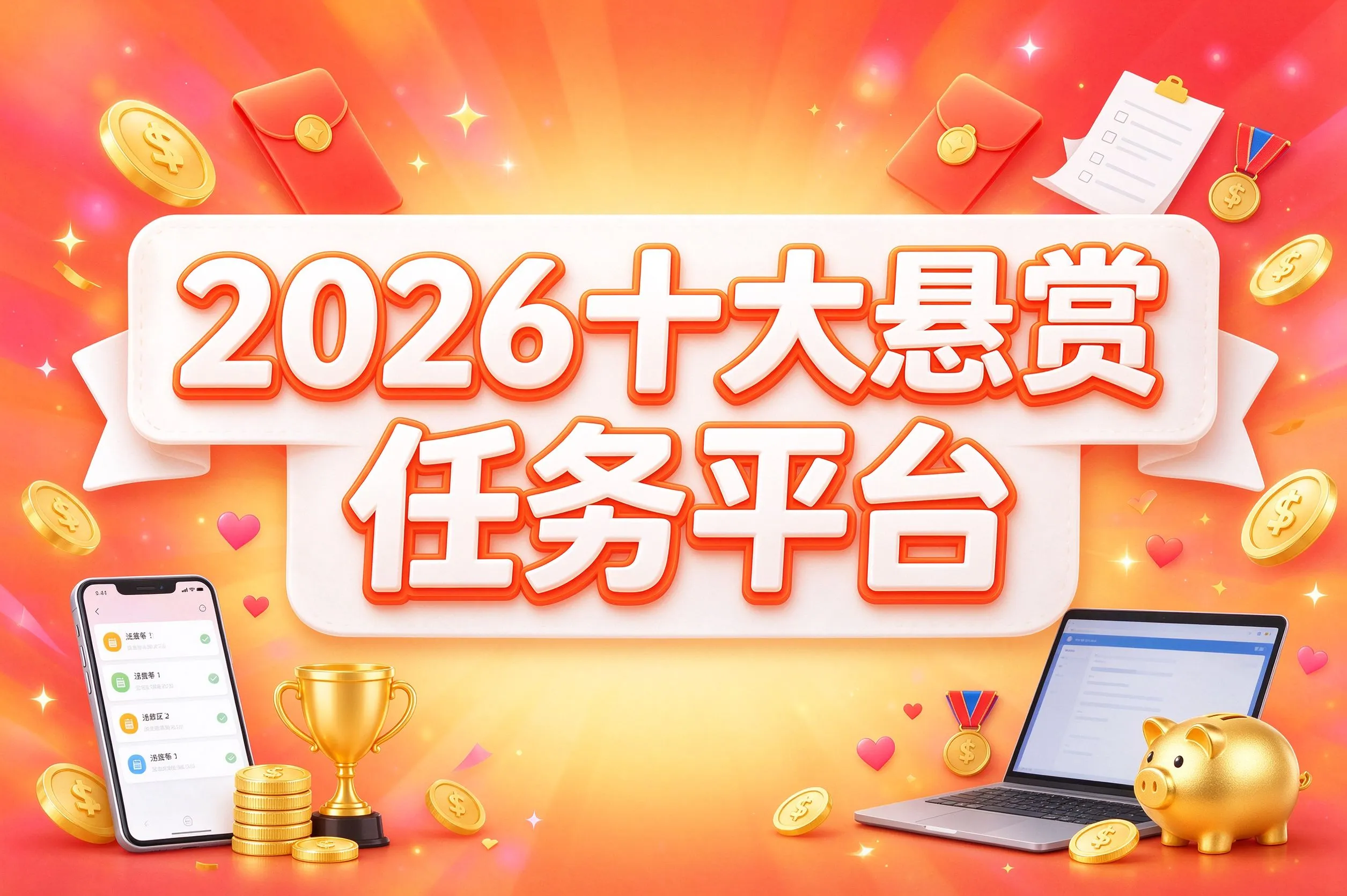 2026十大悬赏任务平台有哪些?盘点悬赏任务平台特色、项目与收益,快速看懂