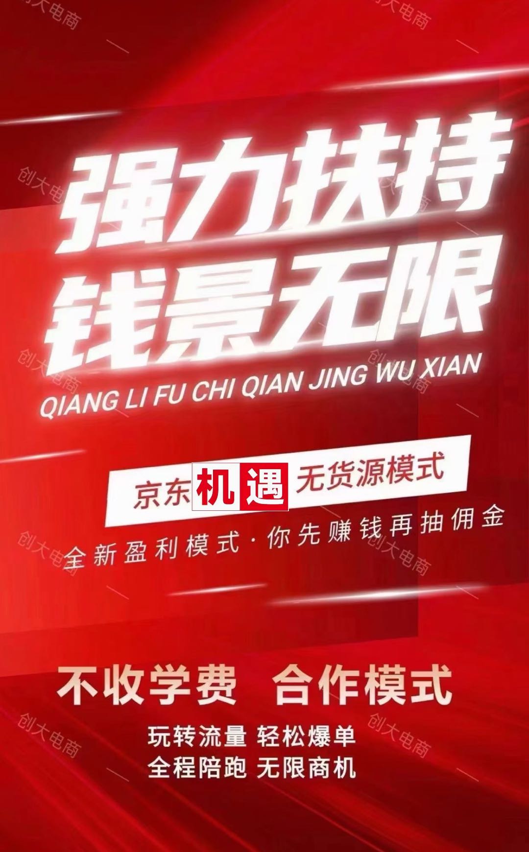 张凯林找合伙人电商京东无货源新赛道 寻找电商合伙人，打造自己的网店，免费教会