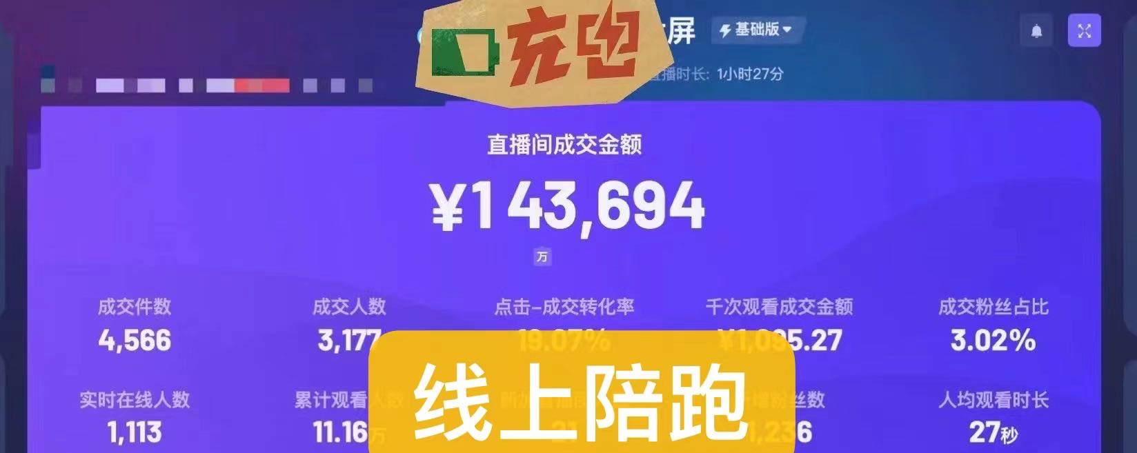 刘灿权品牌货源直播带货陪跑 做过gmv* 免费陪跑可以提高产品技术给