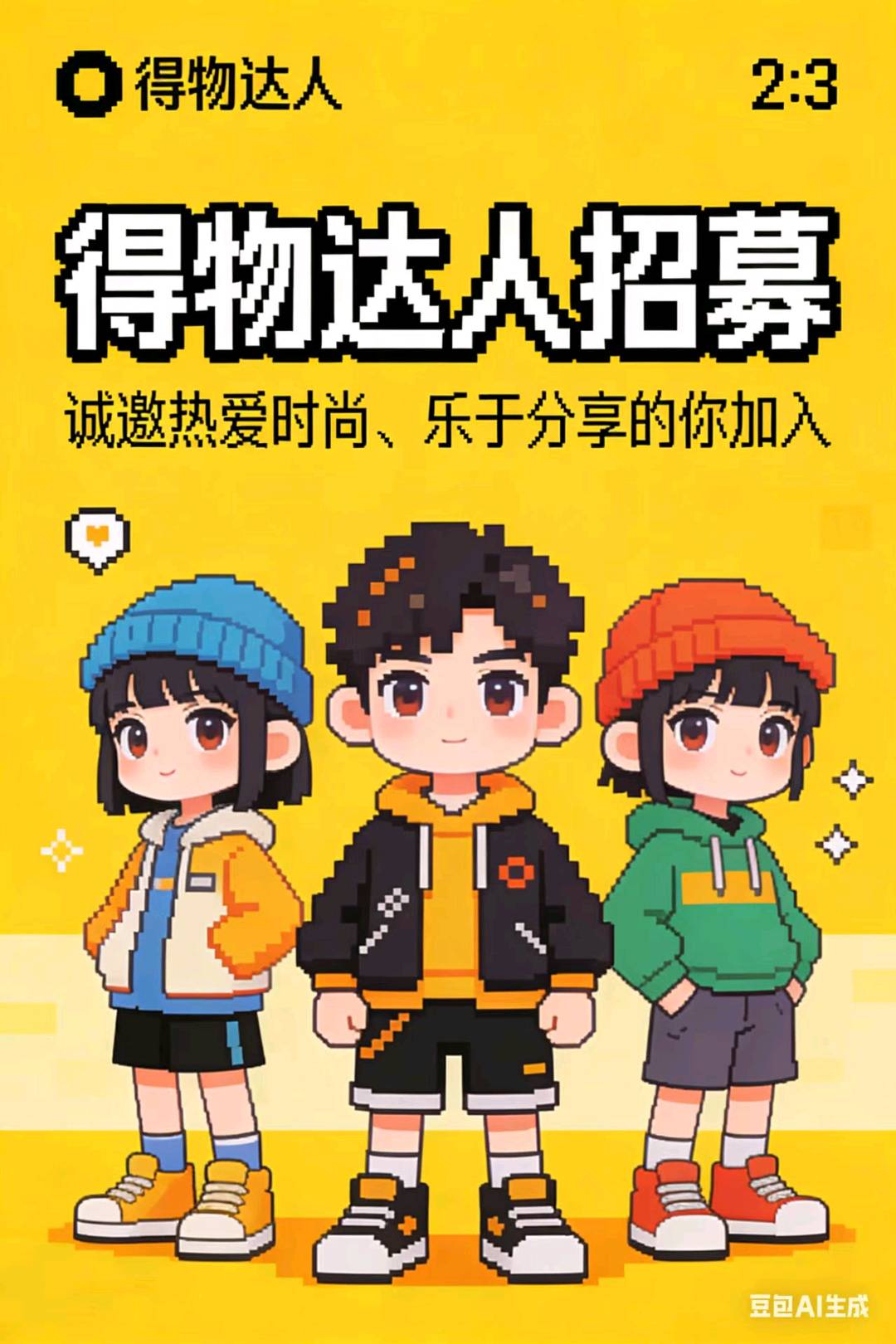 李琦找合伙人得物达人招募