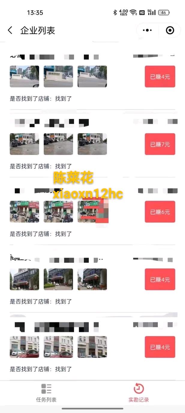 陈女士地推项目