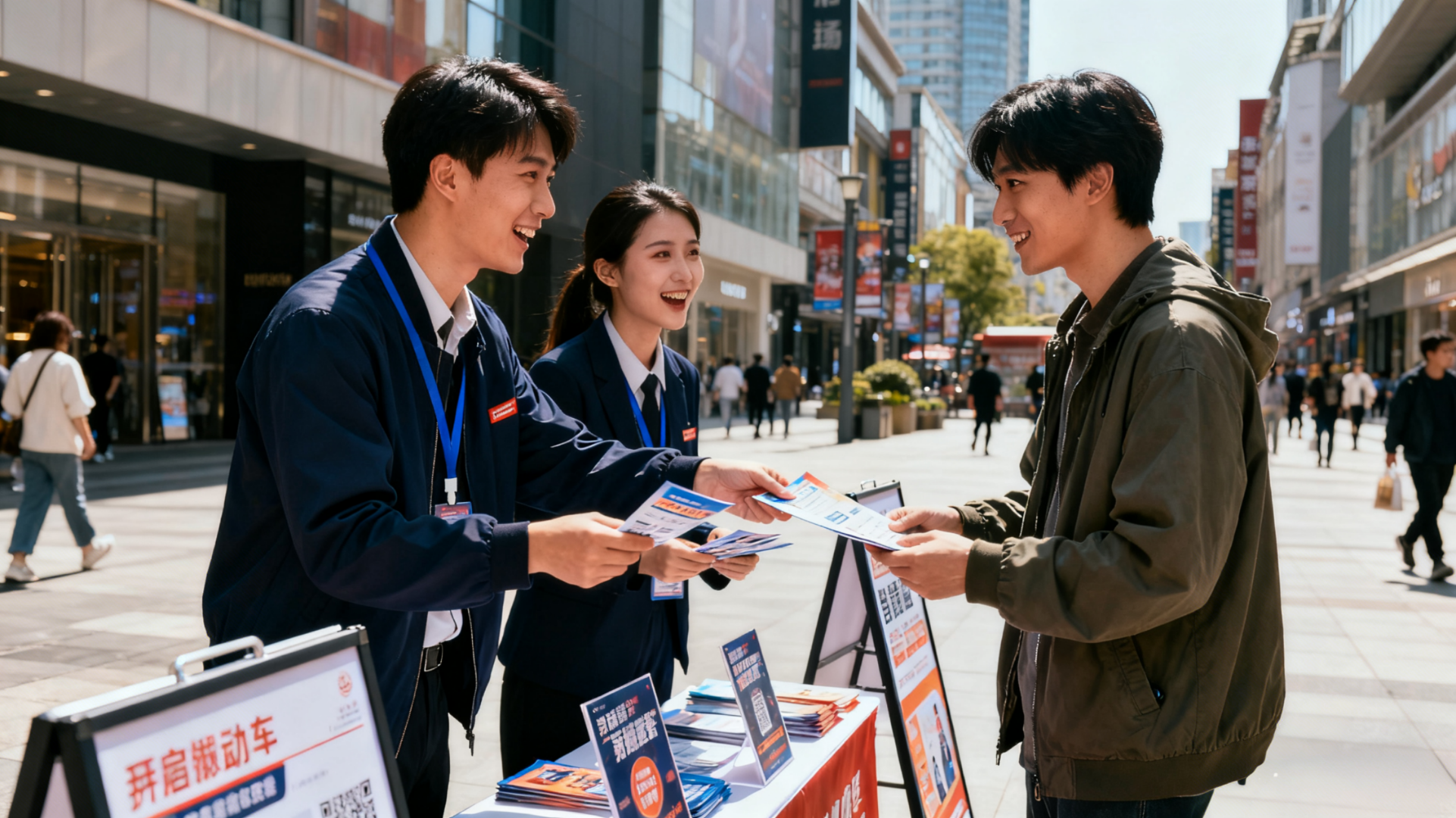 刘广阔推广团队承接各类地推项目 团队有实力