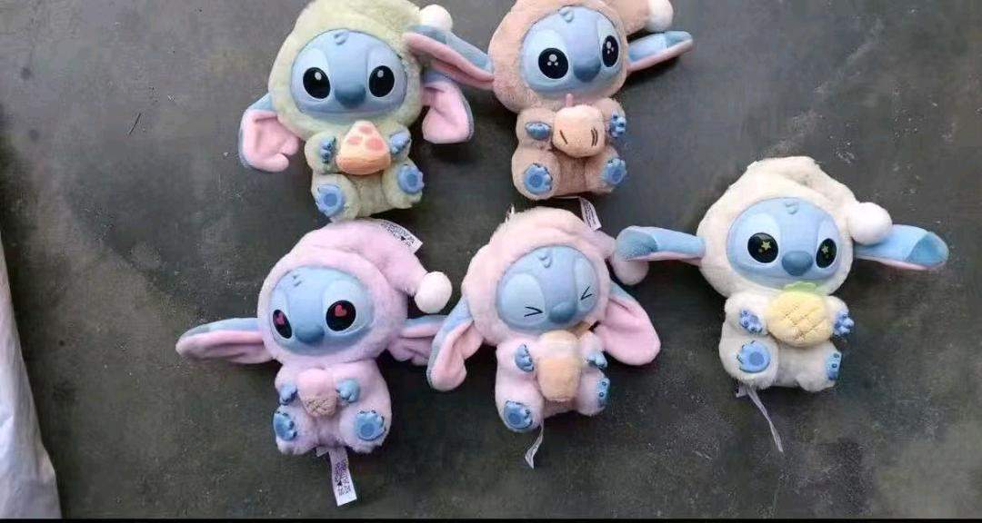 孙琳品牌货源一二三代LABUBU拉布布心动马卡龙塘胶脸盲盒玩