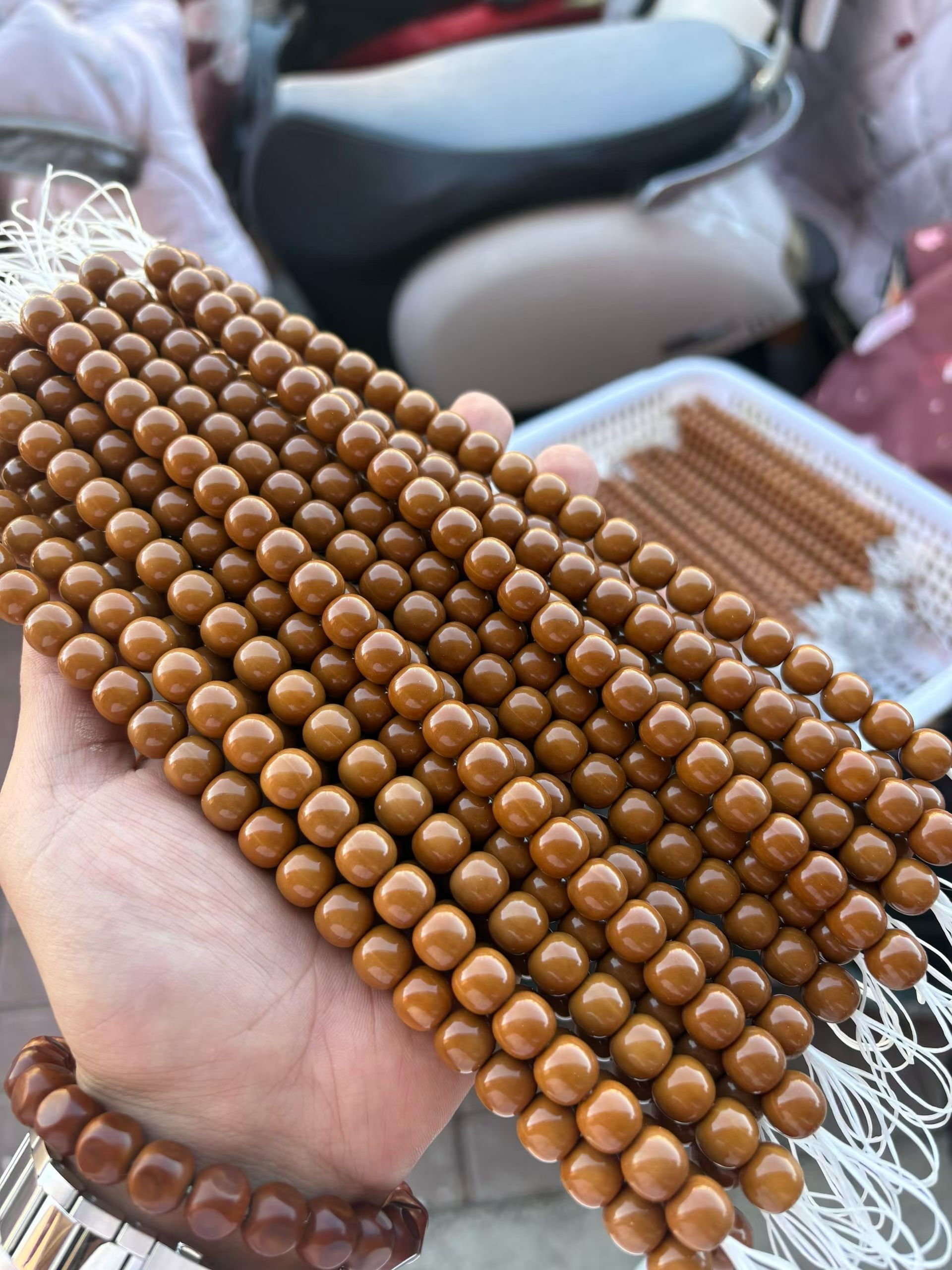 傅先生猴头手串工厂货源,文玩店主播合作一件代发批量拿货