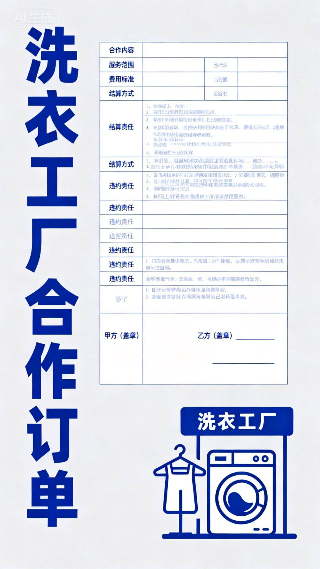 郑先生其他供需大品牌全国洗衣业务，需要工厂有剩余产能1000