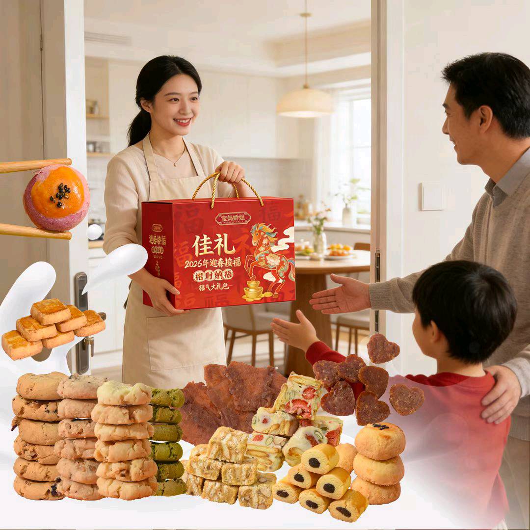 陈婷婷潮汕特色卤味熟食、糕点、零食礼盒、零食大礼包