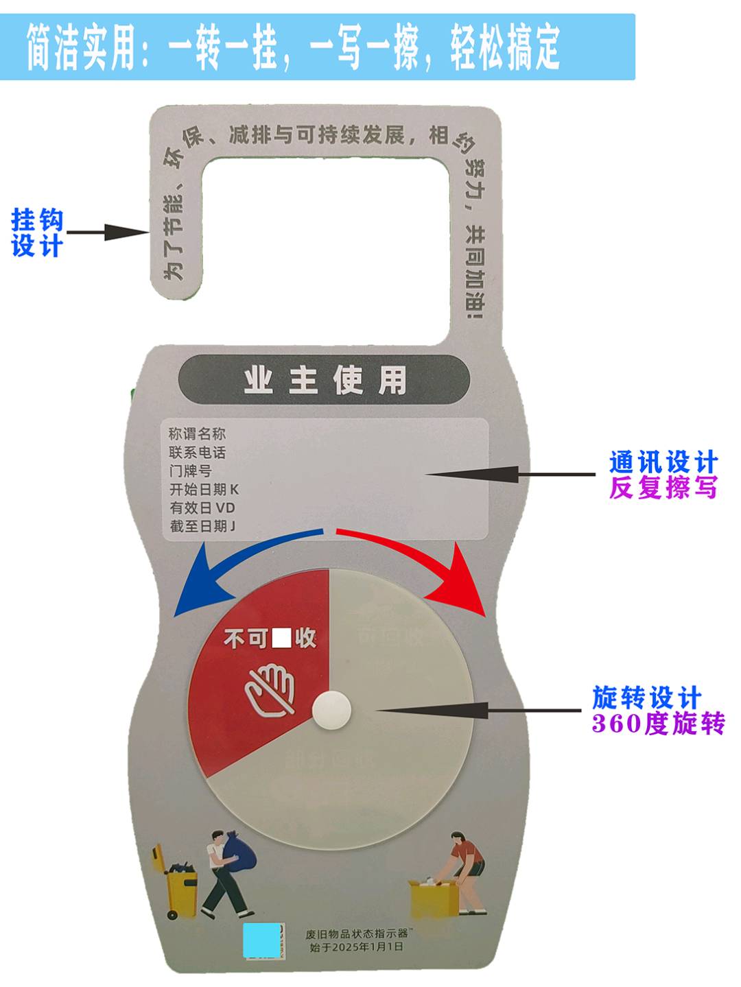 陈先生新产品废旧物品状态指示器全国销售渠道合作,单结2元~4元