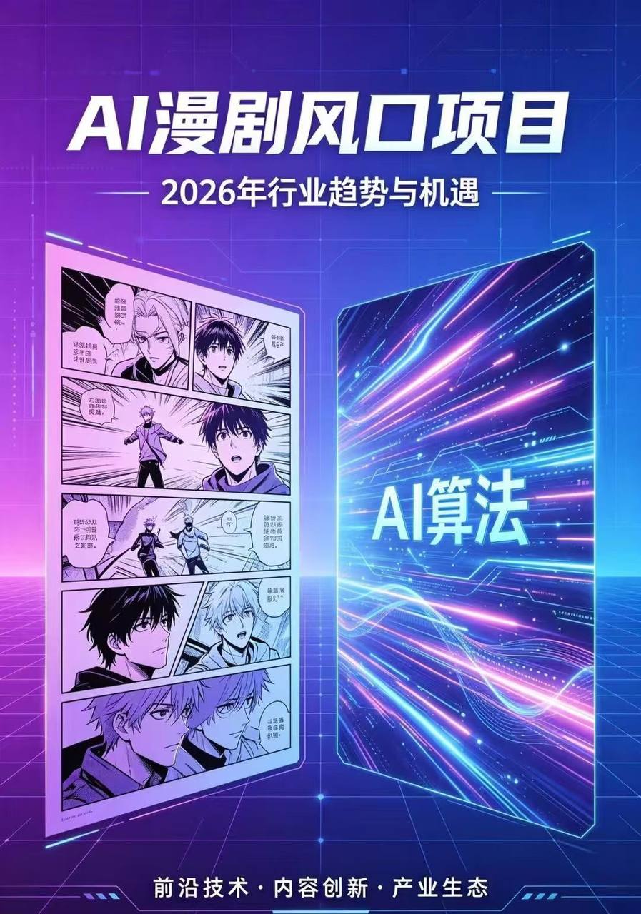 王先生Ai漫剧项目，原创IP+流量扶持背靠腾讯抖音快手官方平台，共赢*