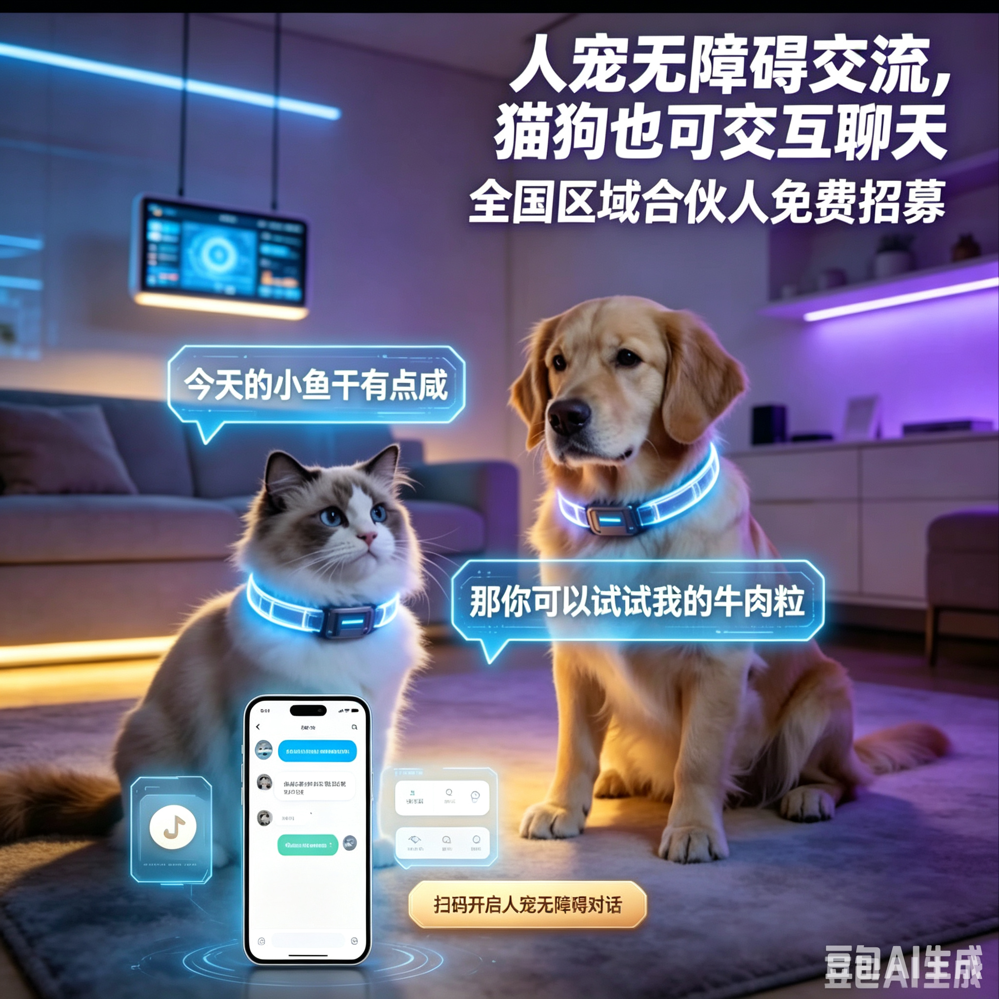 张先生智能宠物项圈