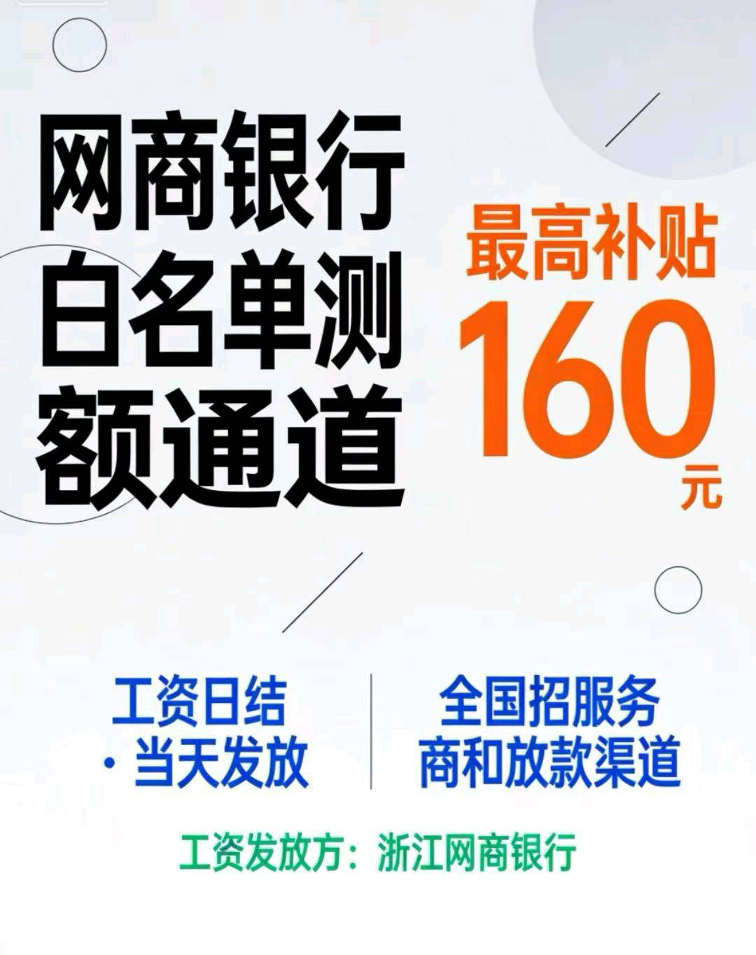 张鹏找合伙人支付宝网商银行官方项目