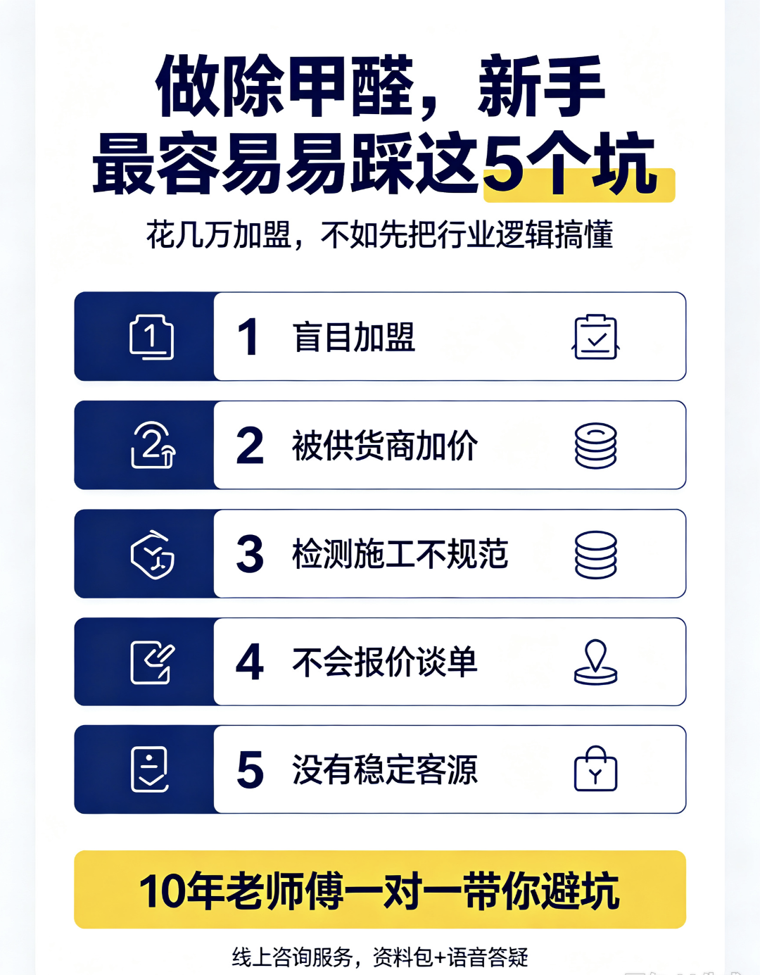 张先生找合伙人除甲醛一对一指导教学,全程赋能,轻资产创业,看好环保行业的老板