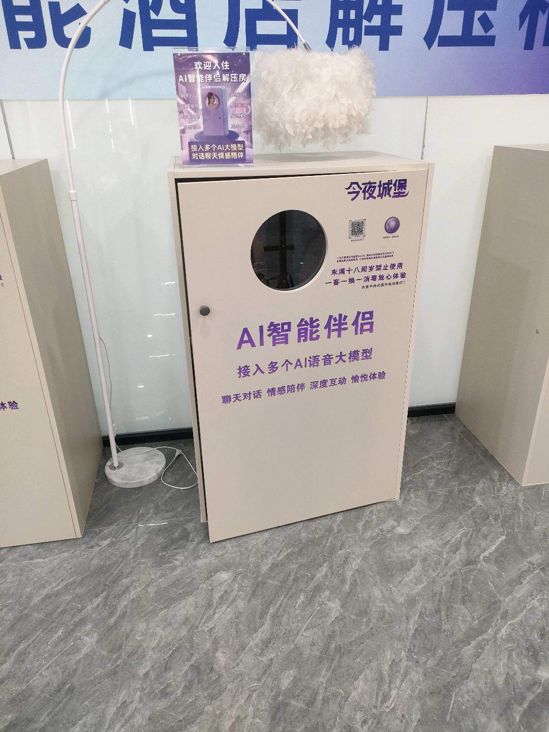 苏俊俊找合伙人AI智能伴侣柜