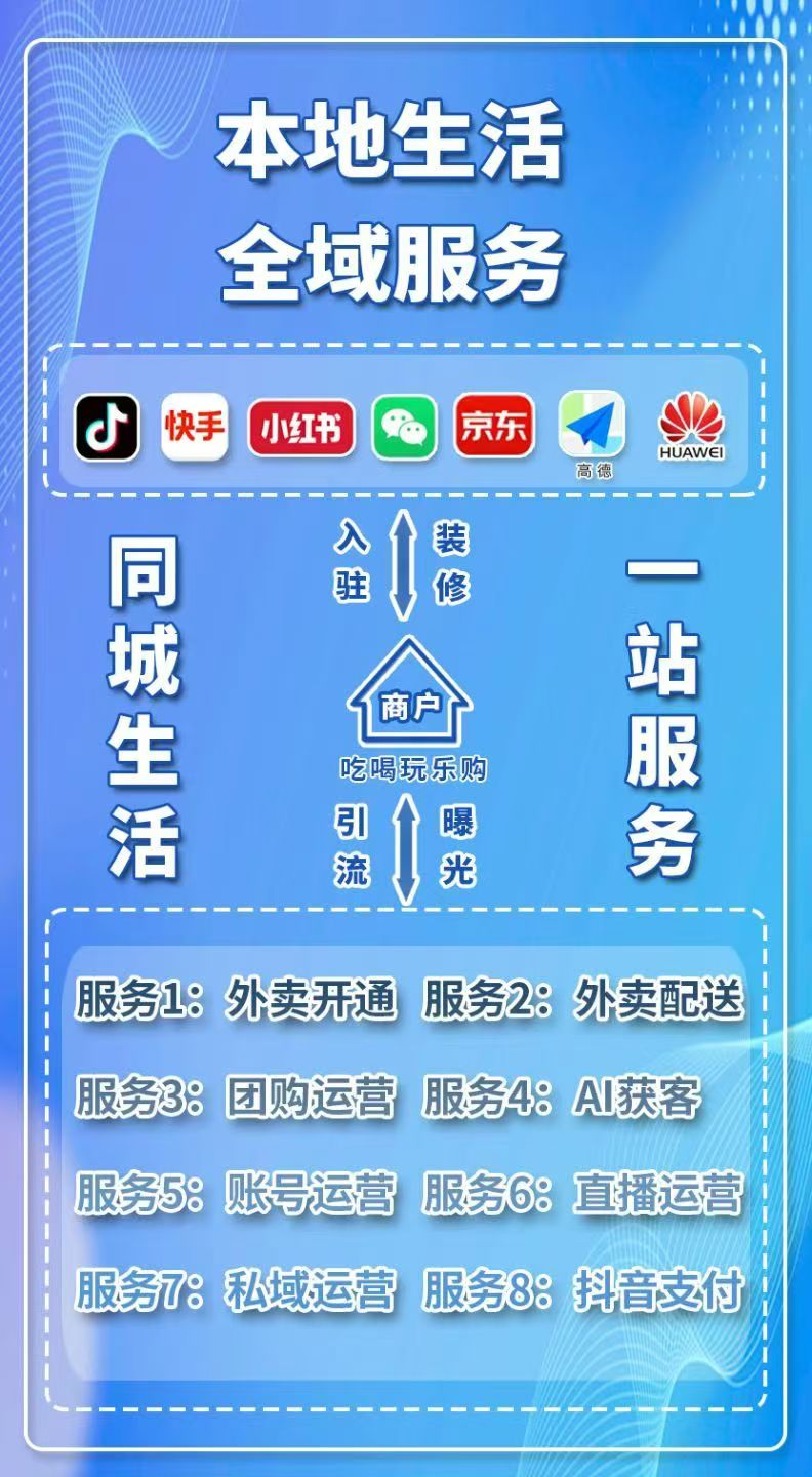 陆育杰找合伙人本地生活服务合作商招募