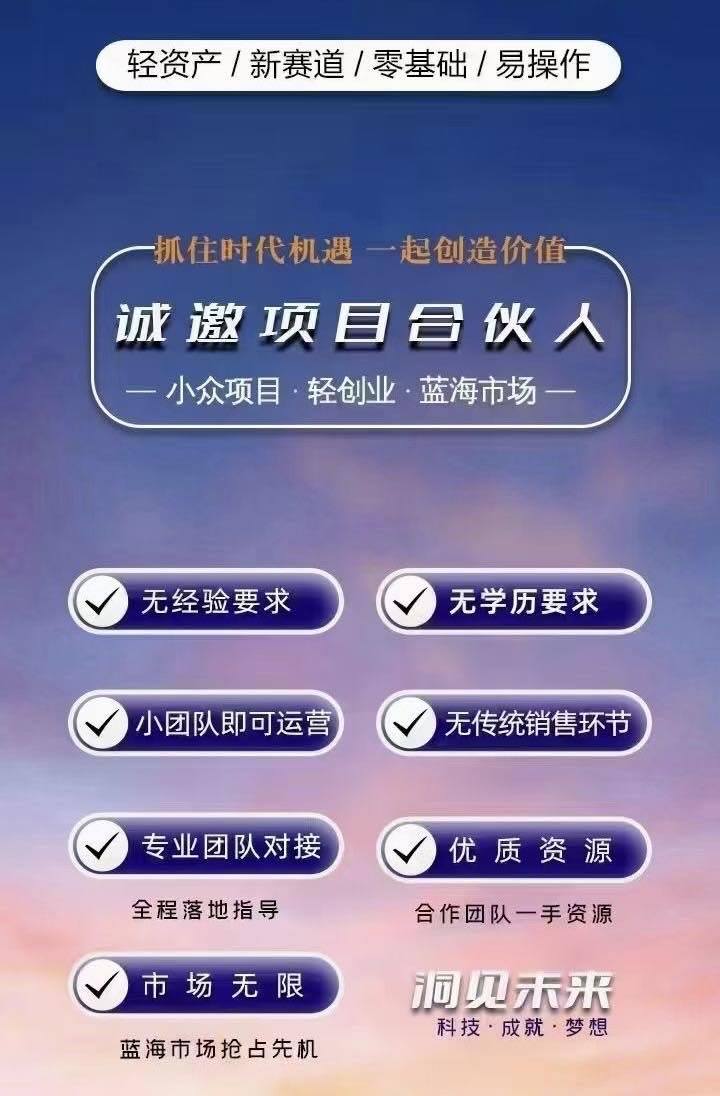 王先生找合伙人