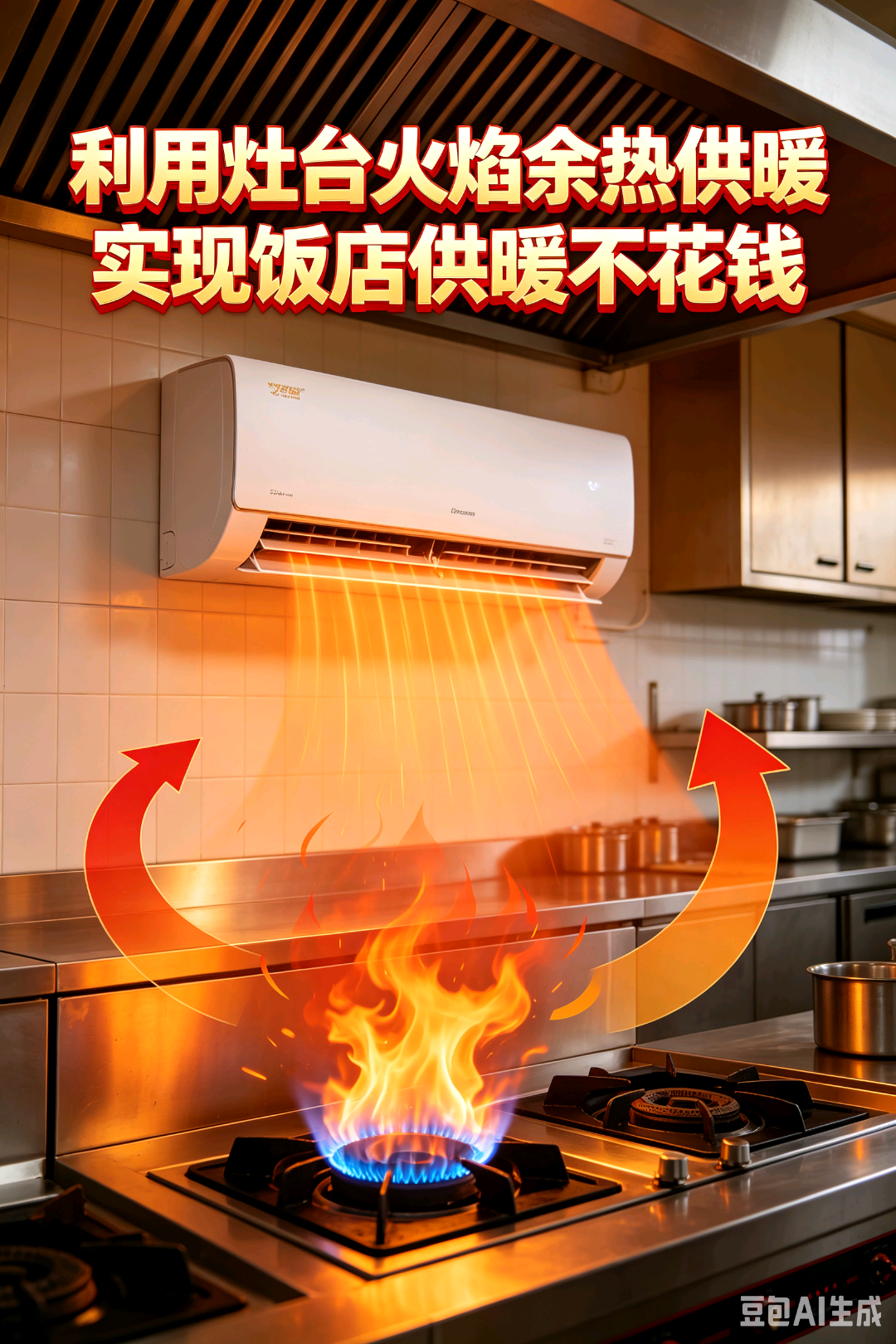 姚立新其他供需饭店机关单位食堂余热回收供暖项目