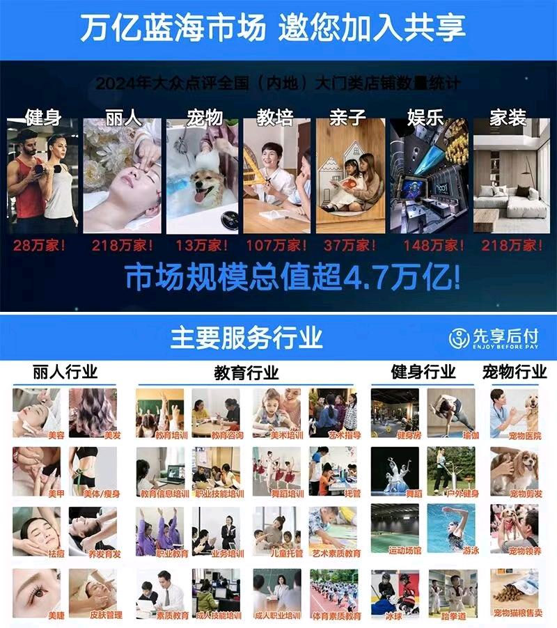 叶晓雯找合伙人商家入驻1500-3000一家，丽人，教育，健身，宠物，大额预付费行业