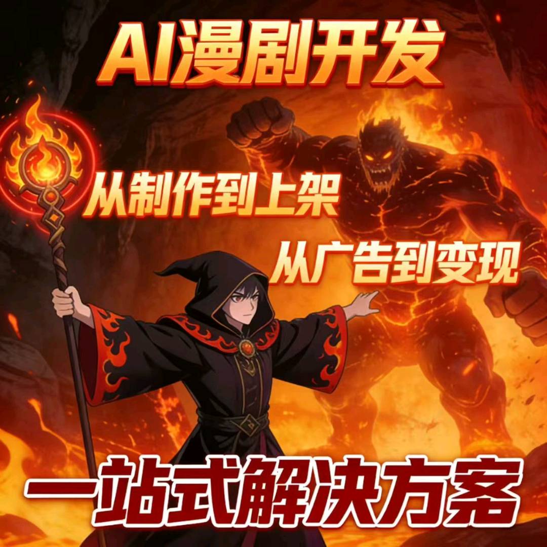 杨先生找合伙人抖音，视频号原创ai漫剧变现，包授权包上架