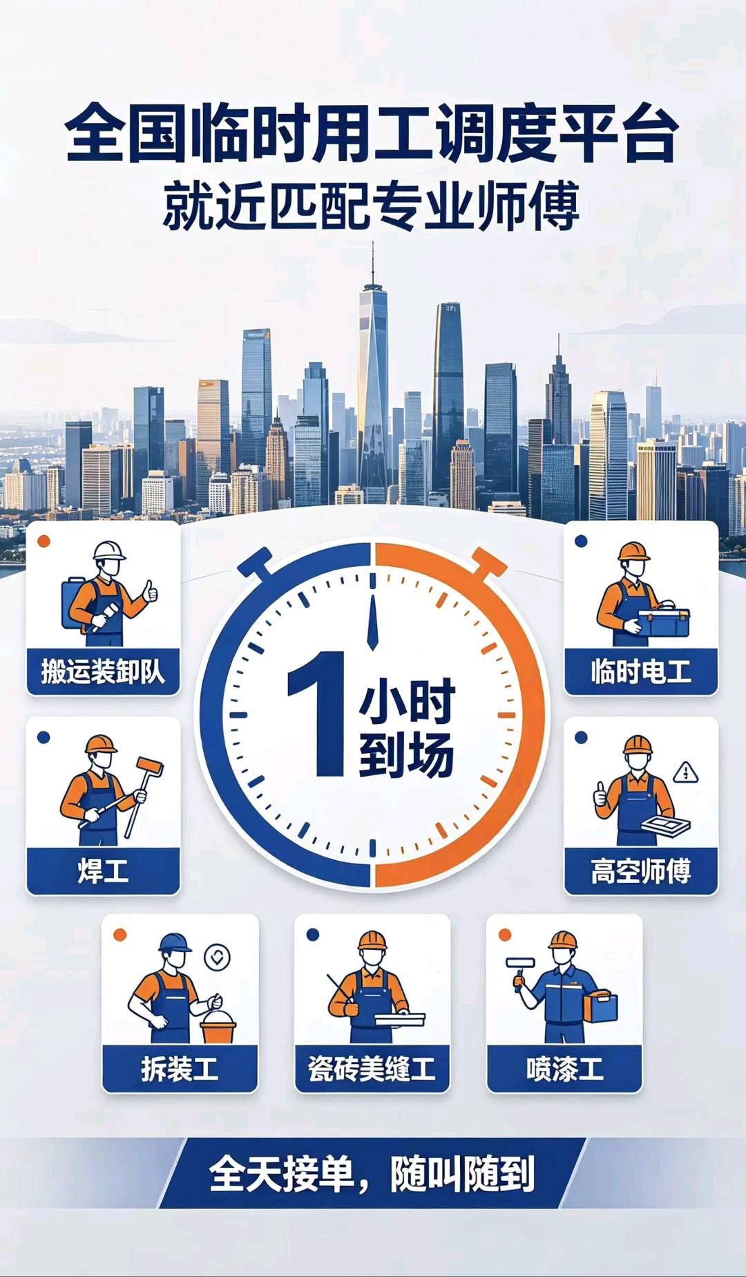 朱建承接各种物流，公司，搬运+装卸服务，各种临时工，安装工随时可以安排