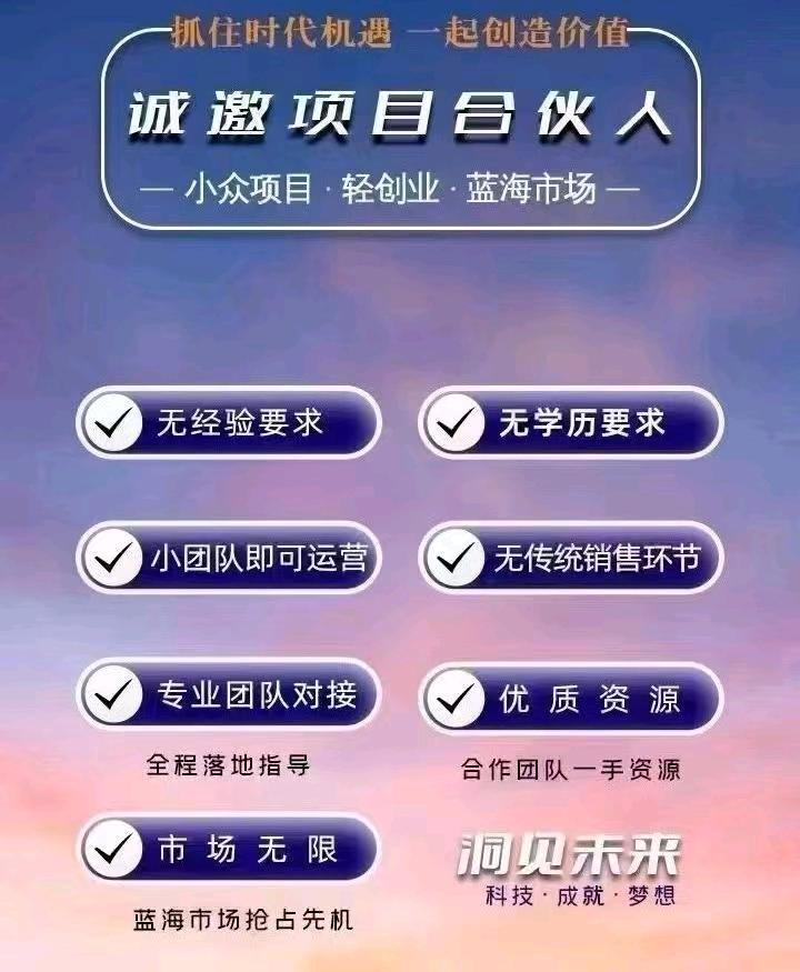 程明昊找合伙人app拉新工作室，几分钟一单，*独立后台有保障