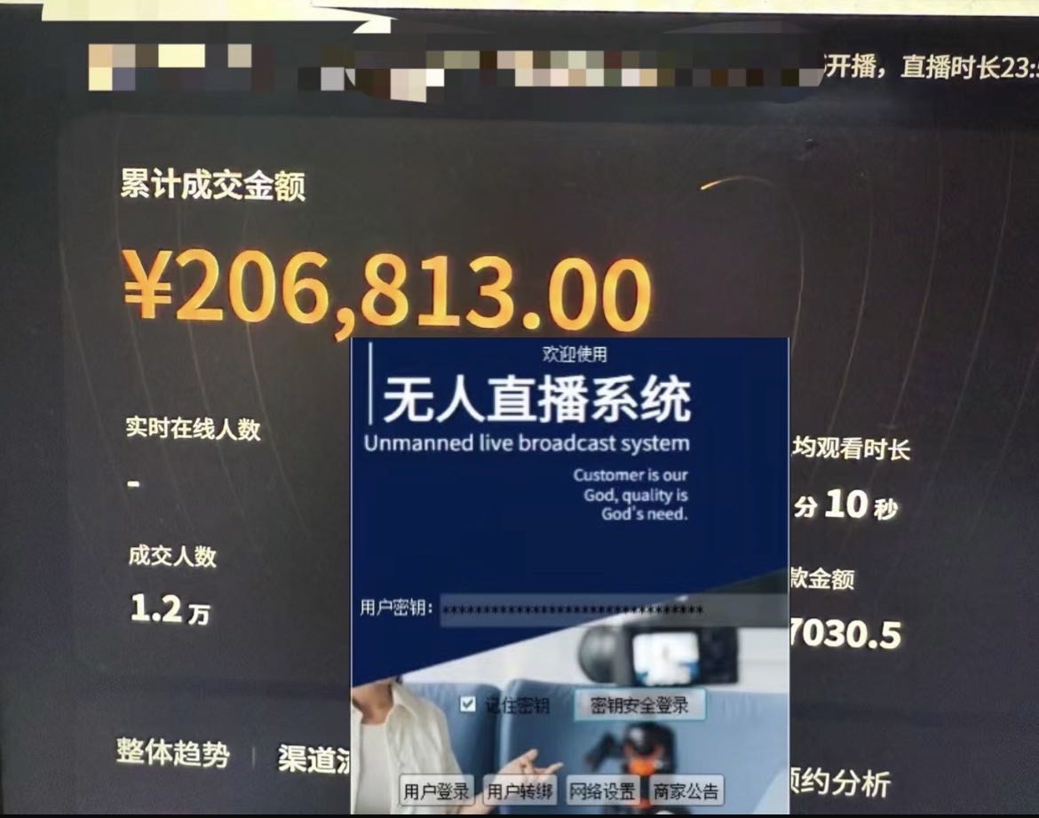 刘先生找合伙人电商无人直播/半无人直播 无学费 纯绿色长久稳定