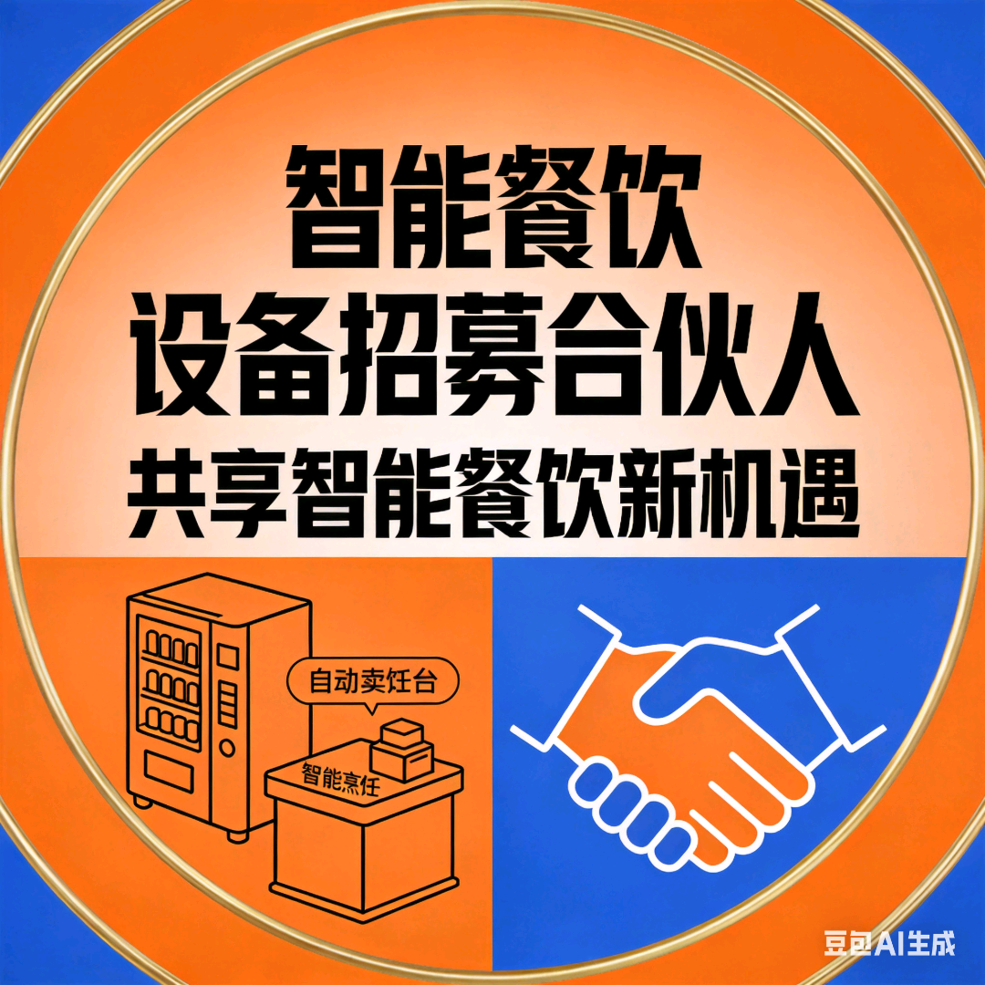 郑伟找合伙人智能餐饮设备·后端供应链一站式合伙人计划
