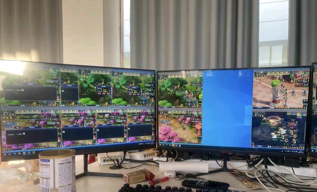 任女士一款大型游戏打金!梦幻西游打金教学 一台电脑日搬*零碎时间变现金