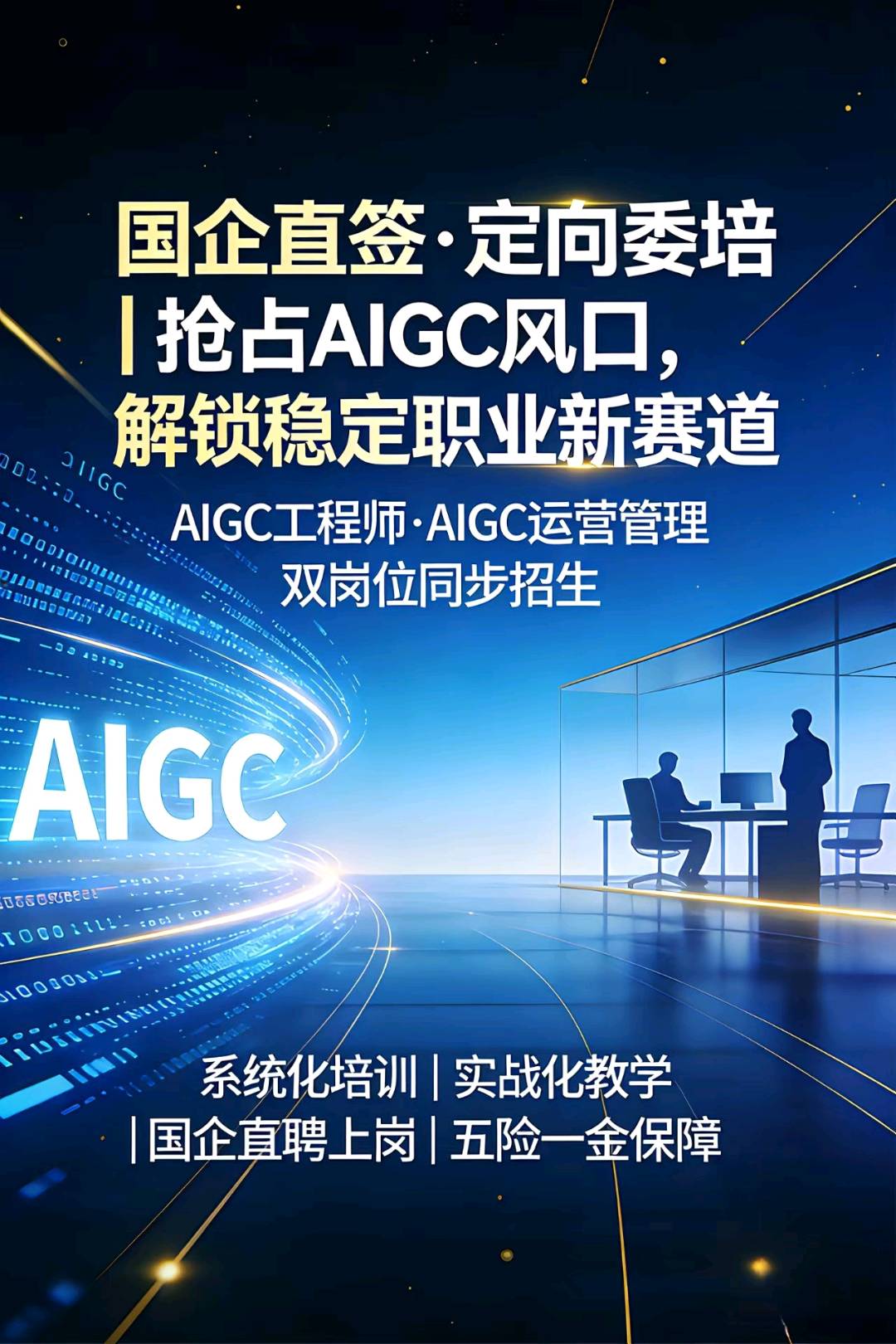 张路娟AIGC工程师国企直签定向委培